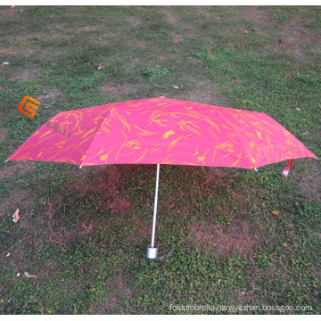 3-Folding Super Mini Umbrella with Check Fabric (YSF3056)